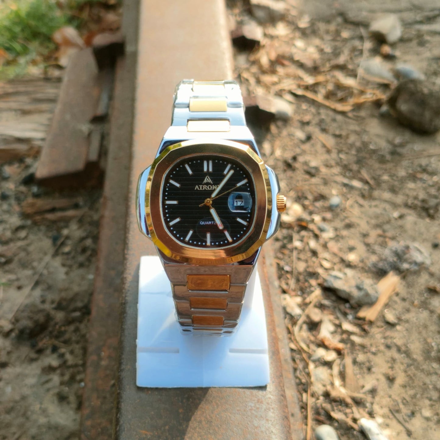 Two Tone Atrone Watch