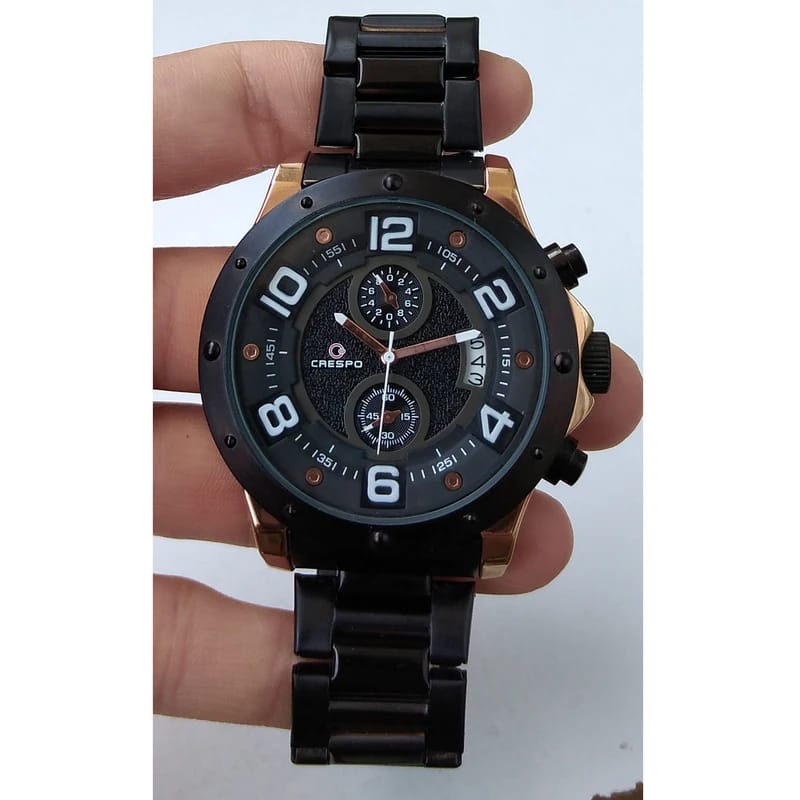 Crespo Brand Men's Watch with Three Motors