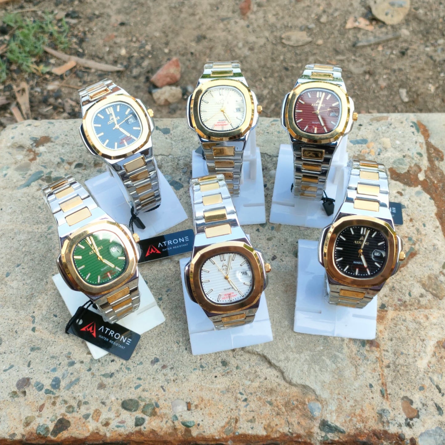 Two Tone Atrone Watch