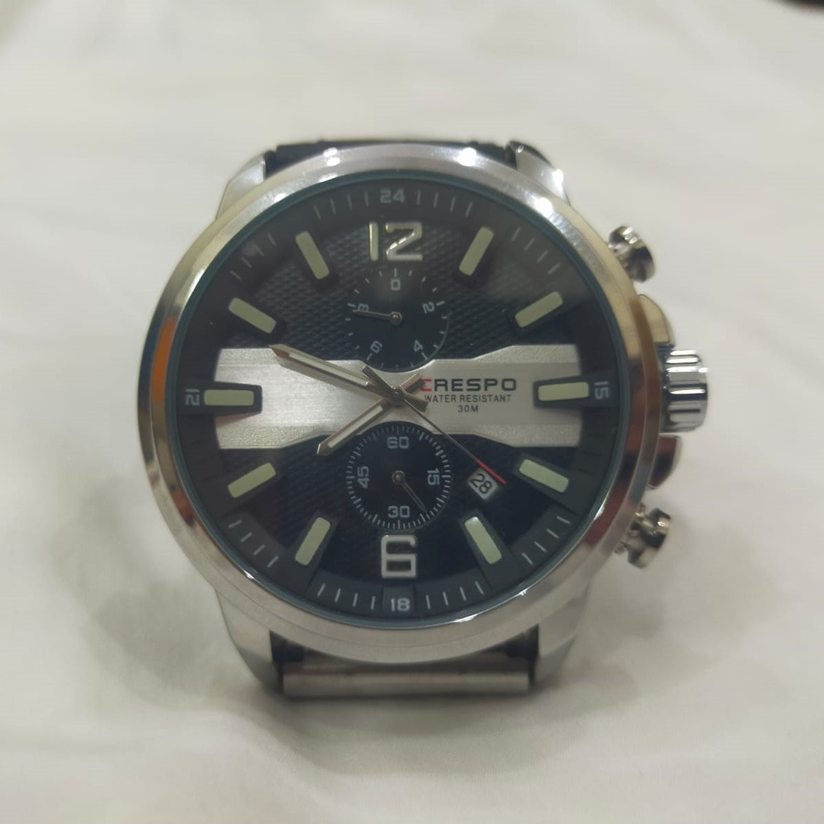 Crespo Water Resistant 30M Watch