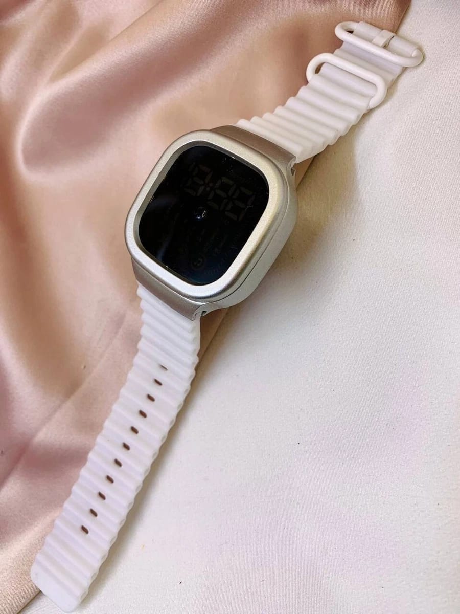 Digital Sports LED Square Watch