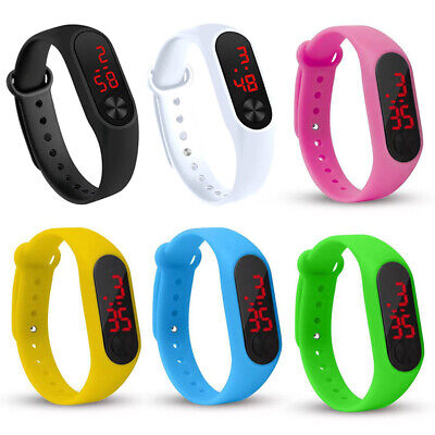 Sports LED Digital Watch Student Electronic Watch Children Wrist Watch