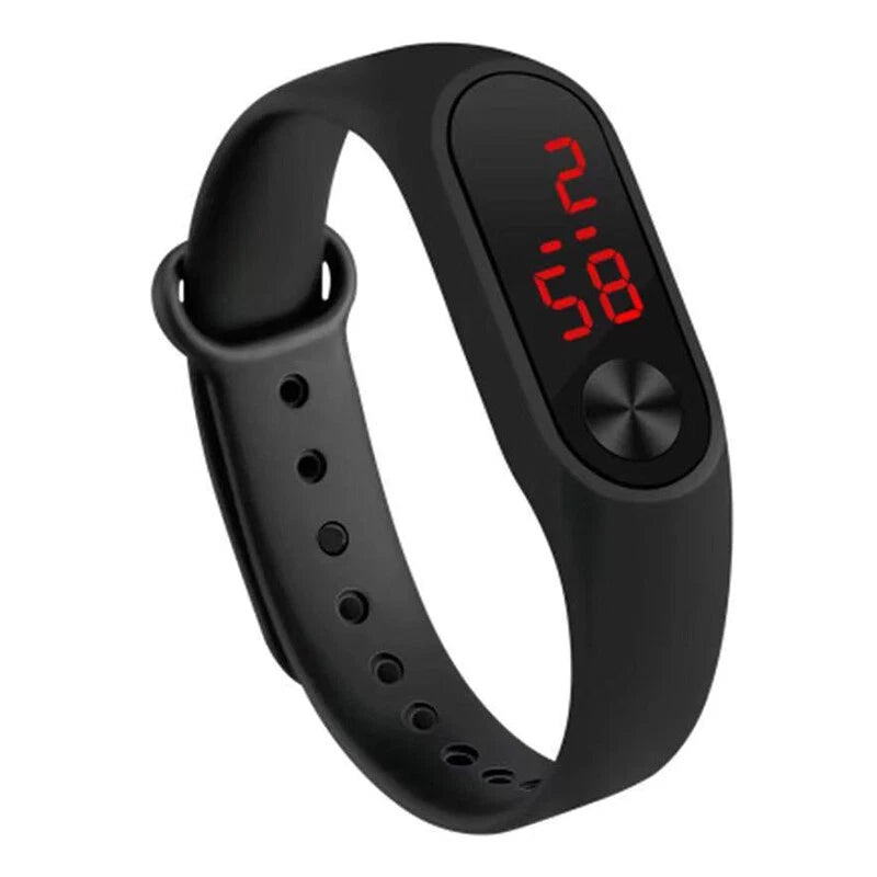 Sports LED Digital Watch Student Electronic Watch Children Wrist Watch