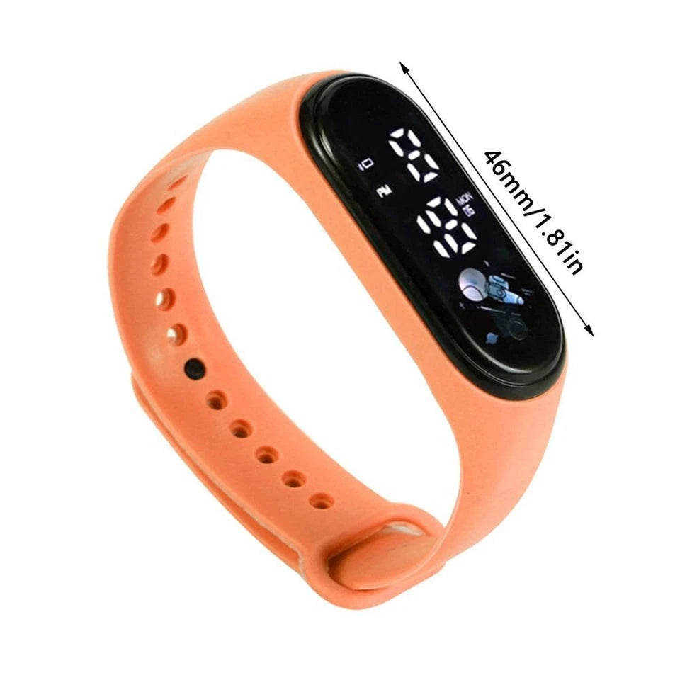 Sports LED Digital Watch Student Electronic Watch Children Wrist Watch